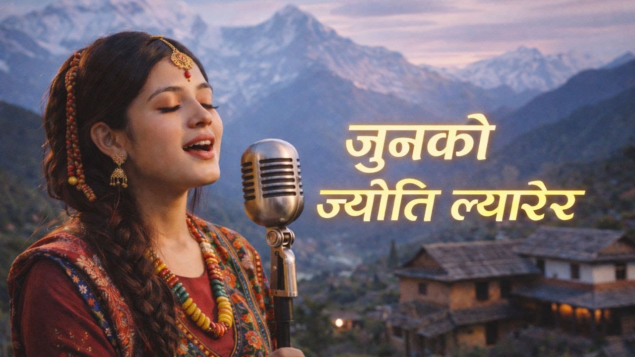 जुनको ज्योती ल्याएर🌙✨ | AI Female Voice | Nepali Love Song 🎶