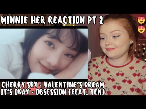 Minnie HER Album Reaction! (Part 2: Cherry Sky, Valentine's Dream, It's Okay, Obsession)