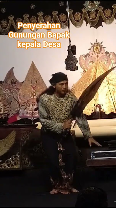 Detik detik Penyerahan Wayang Gunungan#kangtochannel#wayangkulit#rudigareng#shortvideo