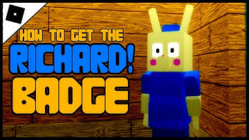 How to get the "RICHARD?" BADGE + MORPH in PIGGY RP: [W.I.P] || ROBLOX