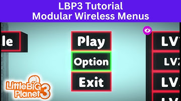 LBP3 Tutorial - Modular Wireless Menus