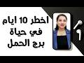اخطر 10 ايام في حياة برج الحمل شهر ابريل 2026