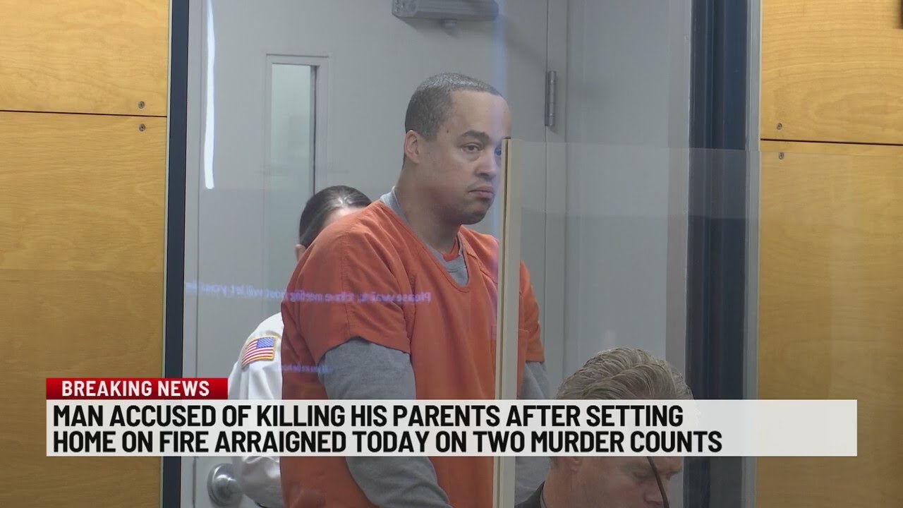 North Adams man arraigned on murder charges in death of parents - YouTube