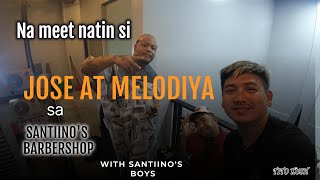 Nameet ko si @JoseAtMelodiya sa Santiinos Barbershop | Tito Kush