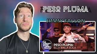 First time hearing ELLA BAILA SOLA by Peso Pluma! | The Tonight Show Starring Jimmy Fallon