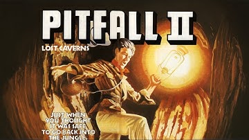 Pitfall II: Lost Caverns - Atari XL/XE (Gameplay)