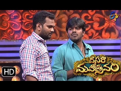 Sudigaali Sudheer Team Performance | Dasara Mahotsavam| 30th September 2017 | ETVTelugu