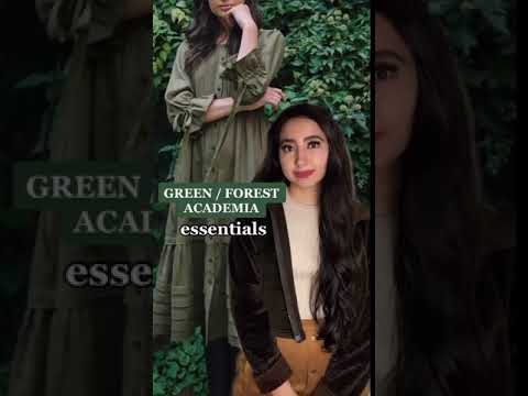 Green Dark Academia