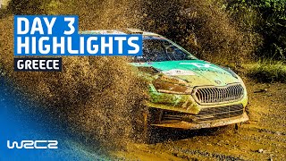 WRC2 Day 3 Highlights | EKO Acropolis Rally Greece 2023