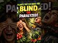 Animals that can make you blind or paralyzed #plants #toxicplants #viral #plantsfacts #youtubeshorts