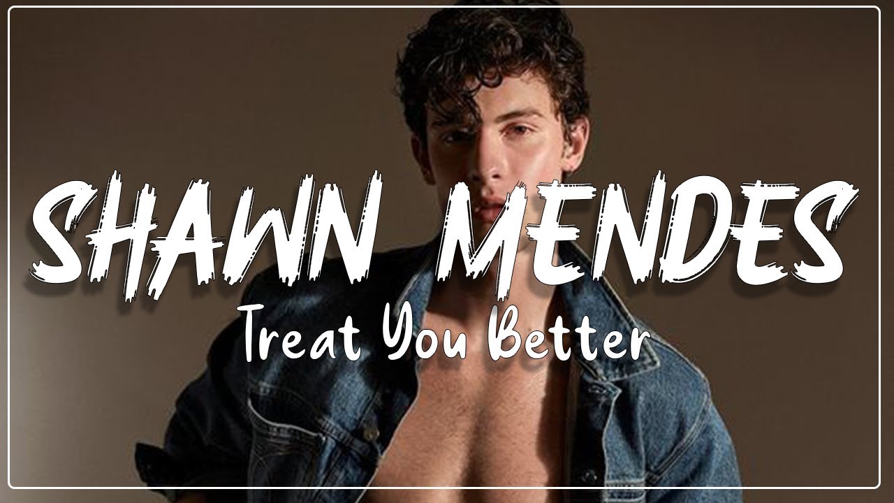 Shawn Mendes Treat You Better Tekst