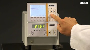 LAUDA Proline Edition X - Anschluss externer Temperaturfühler Pt100