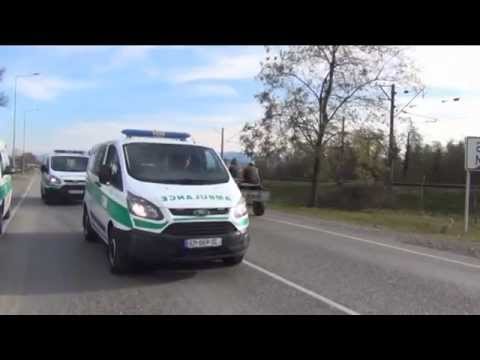 ახალი სასწრაფო სამედიცინო დახმარების მანქანა სენაკში