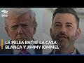 Crece la tensión entre la Casa Blanca y el comediante Jimmy Kimmel por bromas hacia la primera dama