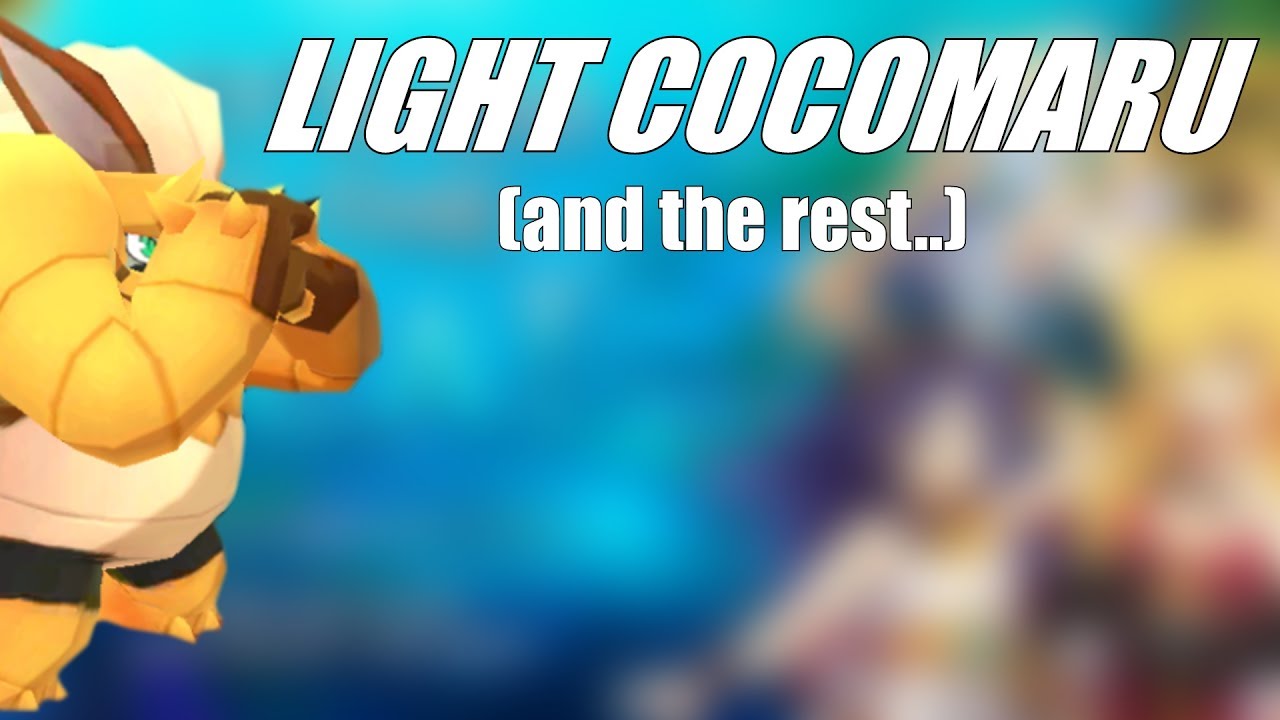 LIGHT COCOMARU FTW! Monster Super League - Cocomaru Review & How to Gem