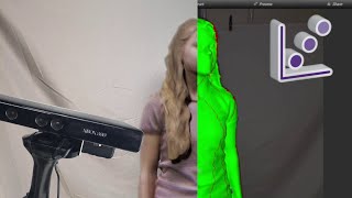 Xbox 360 Kinect 3D scanning