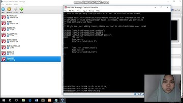 Tutorial konfigurasi DNS SERVER Debian 10