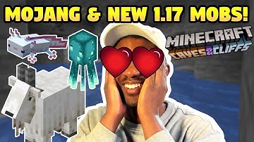 Minecraft 1.17 MOJANG DISCUSSES NEW MOBS! (Caves & Cliffs Update Part 1) Breakdown
