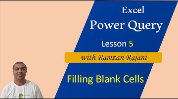 How To Fill blank cells using Power Query in Excel