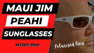 MAUI JIM "PEAHI" Sunglasses Review| MJ202-05m |Polarized lens