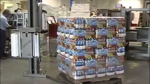 PRO SERIES SEMI AUTOMATIC LOW PROFILE TURNTABLE STRETCH WRAPPER