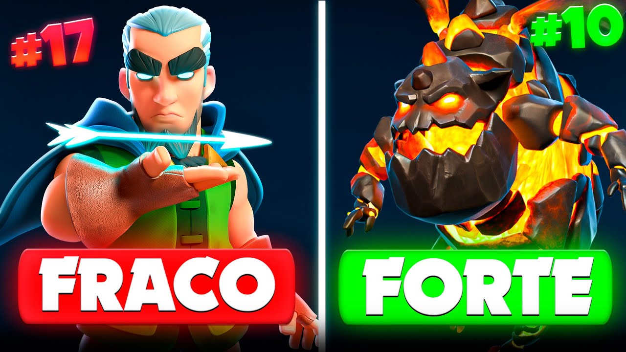 Ranqueando TODAS 21 Cartas Lendárias da PIOR para MELHOR