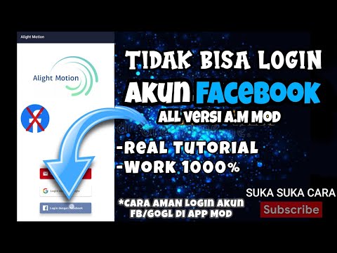 Trik Ampuh‼️Mengatasi Gagal Login akun Google/Fb di Alight Motion||Terbaru 2022 ||?work