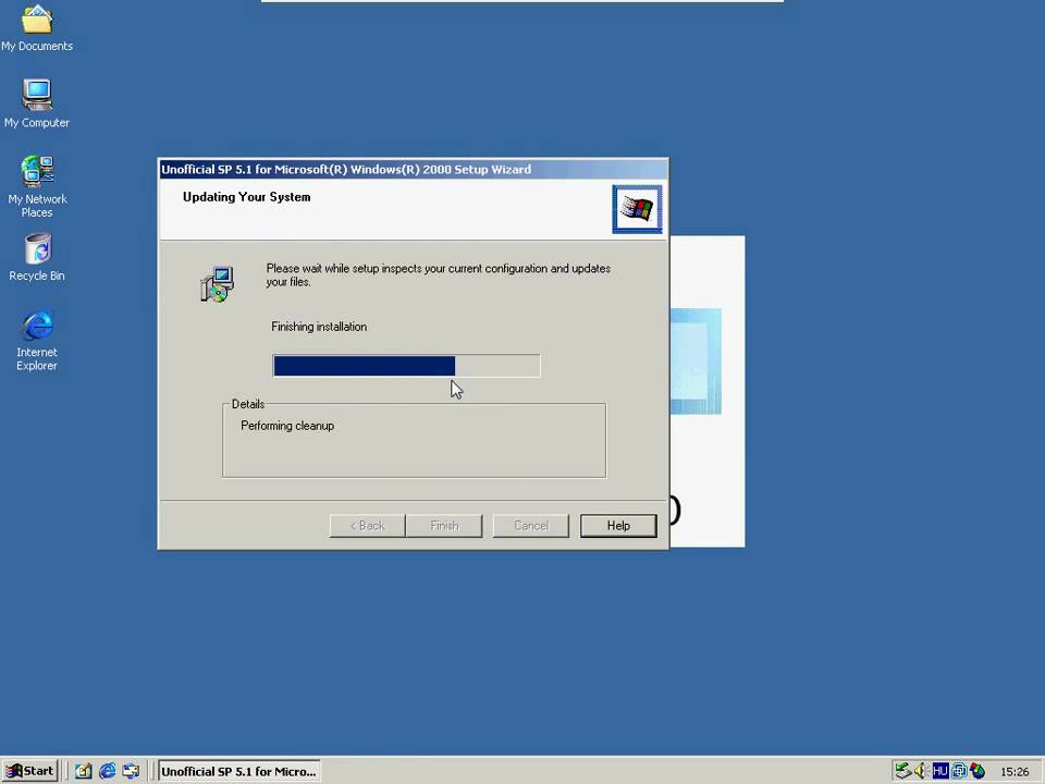 windows 2000 sp5 unofficial