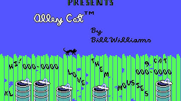 Alley Cat (Tandy/PCjr) Tandy Color mode+3 Voice
