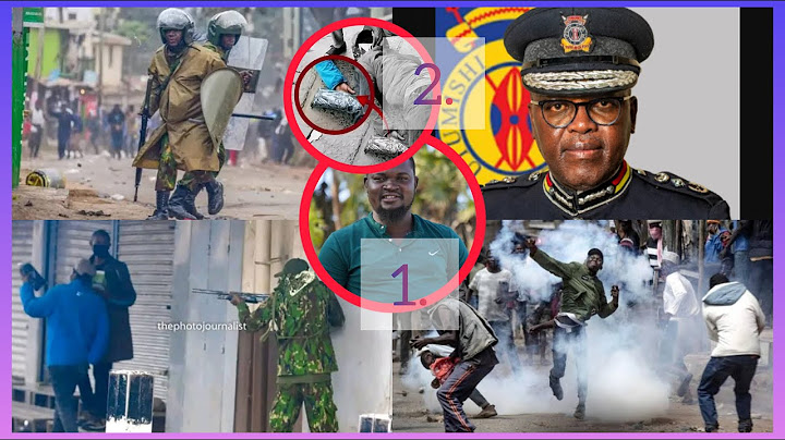 Happening now live!! Mandamano Nairobi CBD Eluid Lagat must be jailed