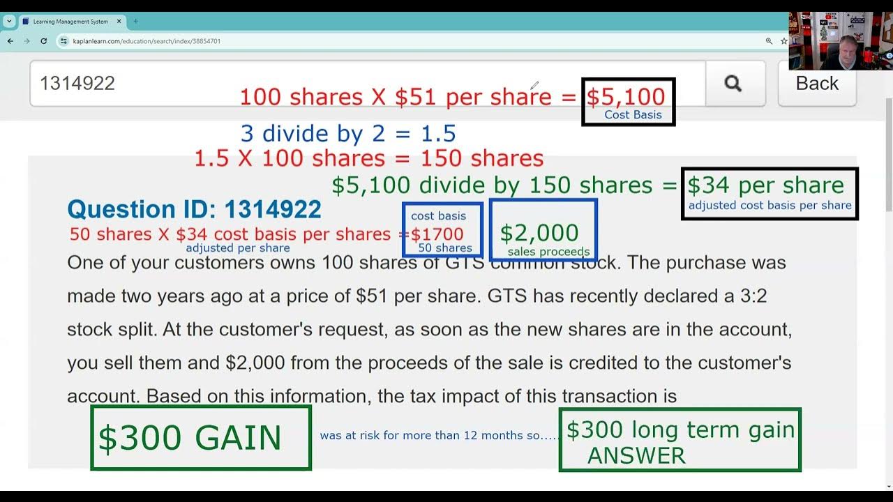 Adjusting Cost Basis Per Share, Always More Shares/ Lower Cost Basis