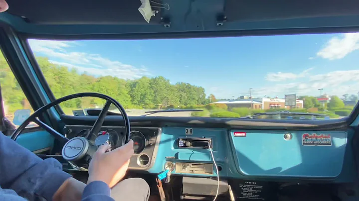 1971 C6500 427 cold start & drive