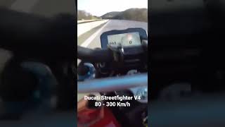 Ducati Streetfighter V4 300 Km/h