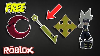 ROBLOX [FREE ITEMS]  SLASHER, VECTOR ARROW, NEBULA BLADE, GREY