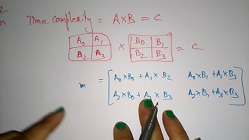 Divide and Conquer | Matrix Multiplication | DAA  | Lec-20 | Bhanu Priya