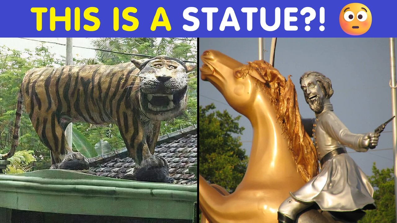Ugliest Statues Around The World… Why Do These Exist? 😭