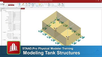 Modeling Tank Structures in the STAAD.Pro Physical Modeler