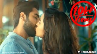 Cute Couple First Time Lip Kiss | Cute Love Whatsapp Status Video 2020 ||  MirchiStatus || screenshot 2
