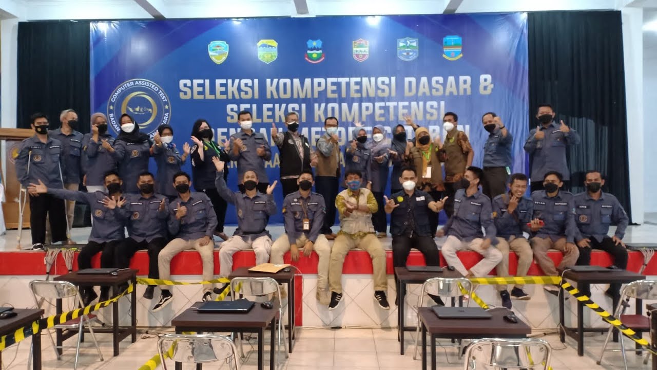Dokumentasi Pelaksanaan SKD CAT BKN CPNS Kabupaten Pangandaran Tahun 2021