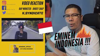 RAP MONSTER - RHOSY SNAP () | Remix Paling Mantap | Reaction Video