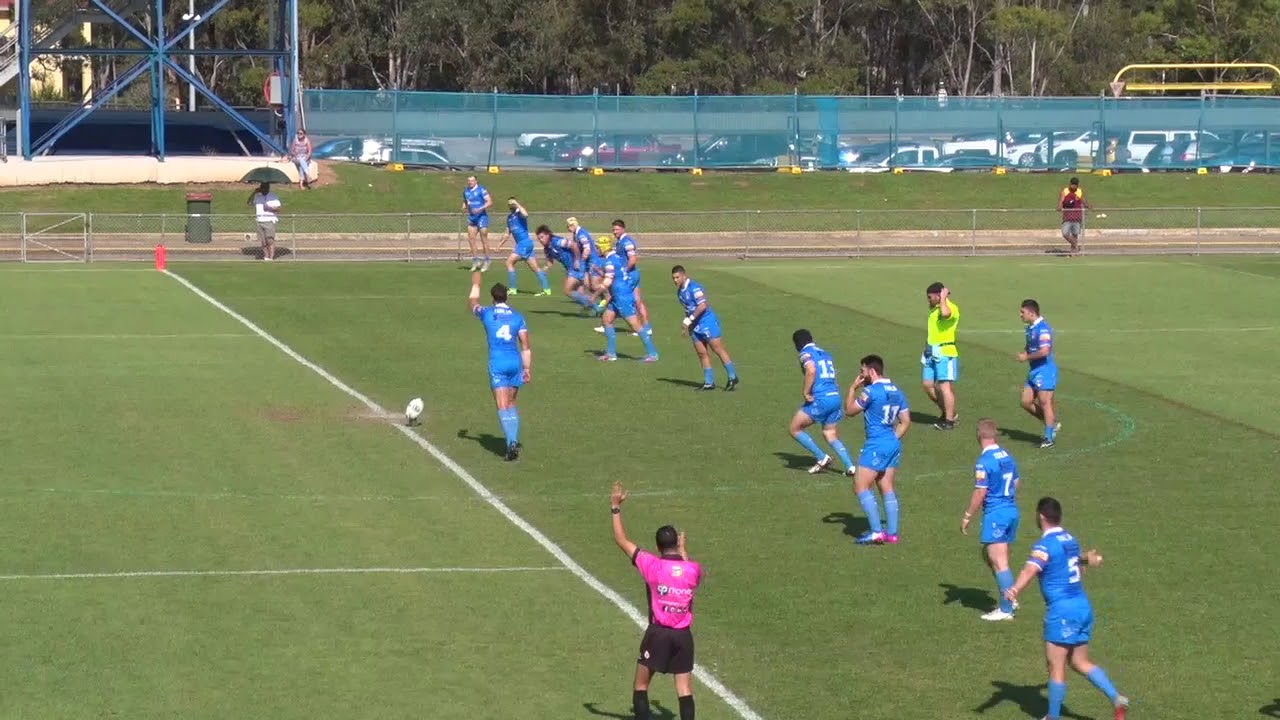 Niue Rugby League vs Italy 1st Half - YouTube
