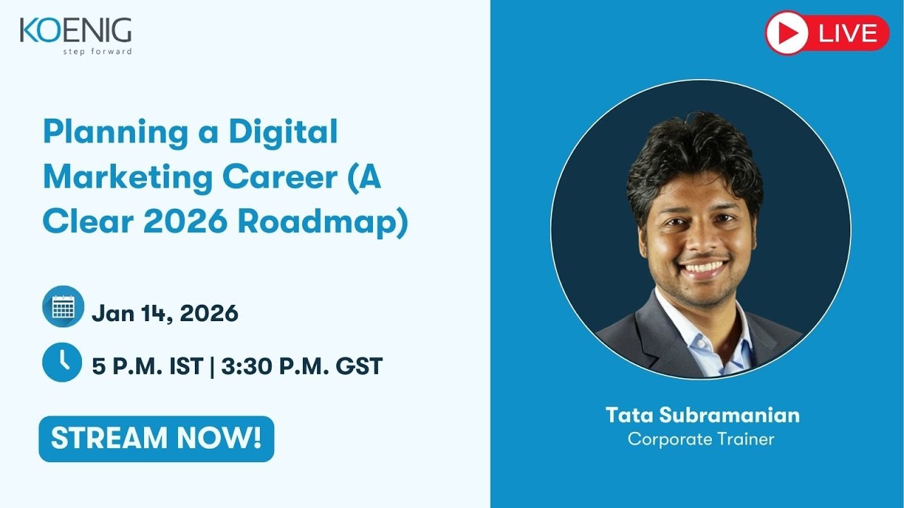 Planning a Digital Marketing Career (A Clear 2026 Roadmap)