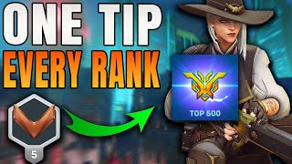 1 Tip to Climb Through EVERY Rank - Bronze to Top 500 | Overwatch 2 Tips and Tricks