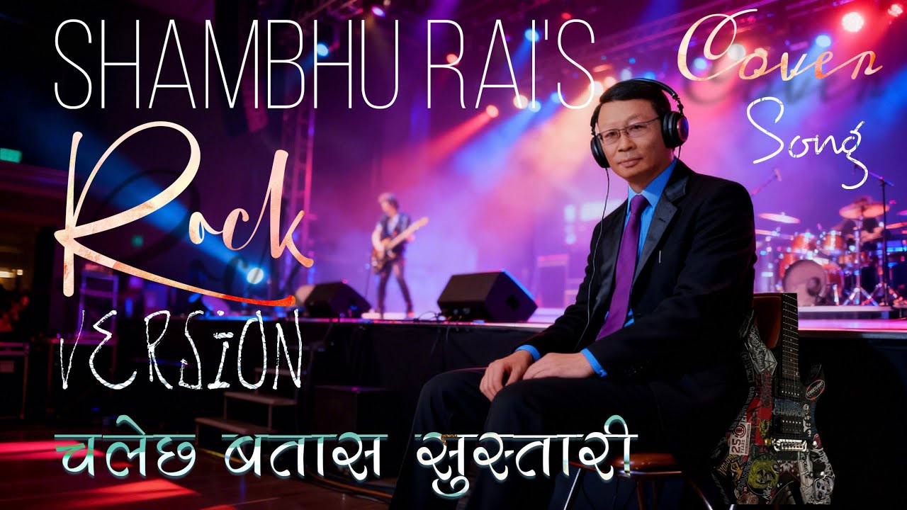 🎼Chalechha batas//चलेछ बतास//Cover Rock version//Original by Shambhu Rai.