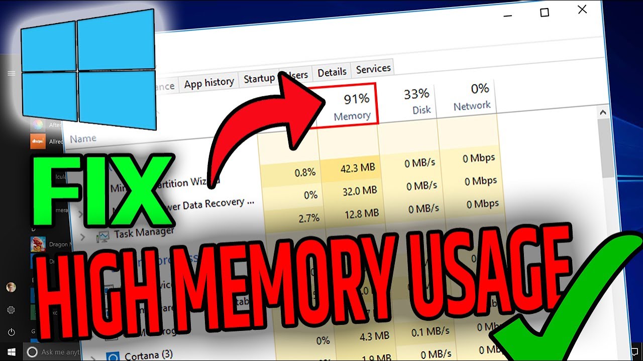 How To Fix High Ram Usage Windows 10 | Malayalam | SEE Tech - YouTube