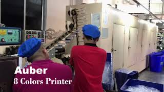 Auber 8 Colors Printer for Cosmetic Tubes