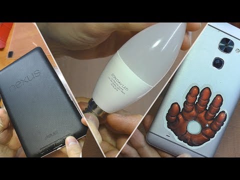 3 ПРОСТЫХ РЕМОНТА: Смартфон LeEco Le 2, планшет Nexus 7 и светодиодная лампа