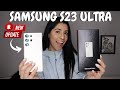 Samsung galaxy s23 ultra  unboxing review and accessories