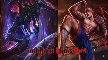LMHT Tốc Chiến : Leesin rừng đối đầu Khazix, Camp mid liên tục không cho chơi game