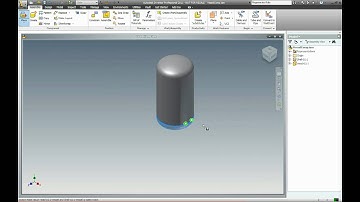 Inventor 2011 iLogic - Lesson 4 - Vessel Shell and Head Assembly